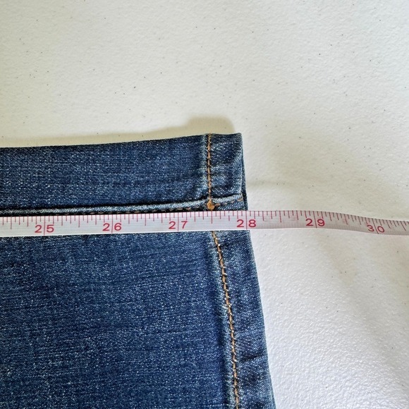 NWT Studio Blue Straight Leg High Rise Stretch Jeans, Medium Wash, Women's 32/14 - Picture 5 of 8